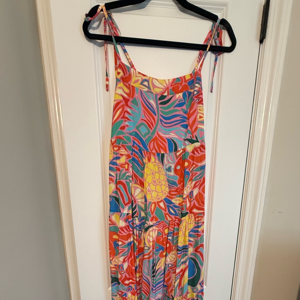 Kenny Flowers Tropical Maxi Dress